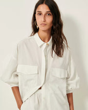 Naoshima Shirt in Whiblack